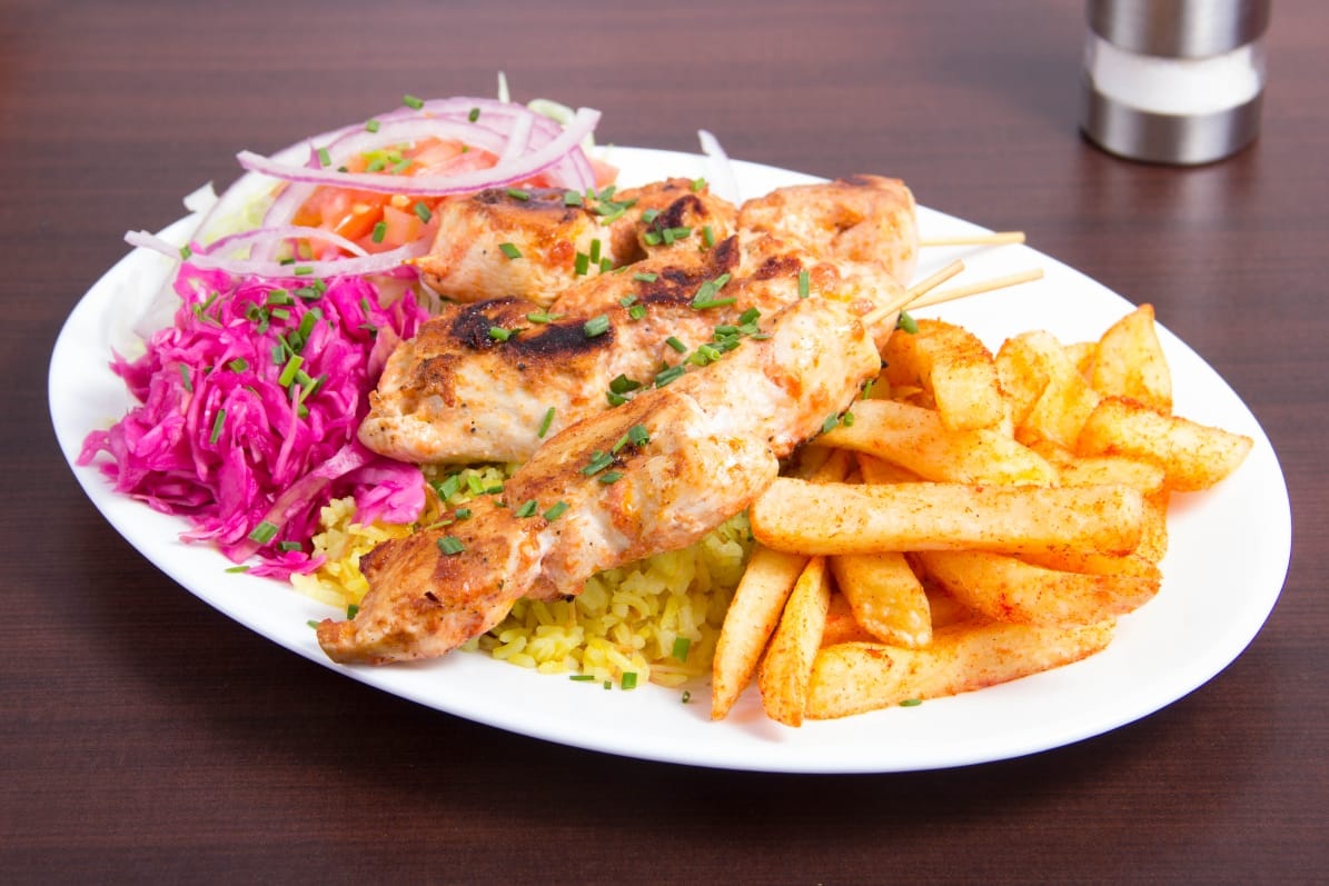 ONION BHAJI (4PCS) SERVED WITH DIPS